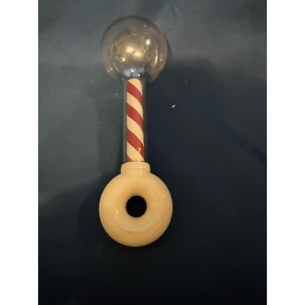 Vintage Johnson &‎ Johnson Clear Rattle Toy